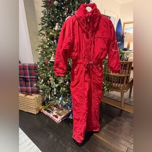 BOGNER - 90s Vintage Red Ski Suit -Made in the USA - Western hardware